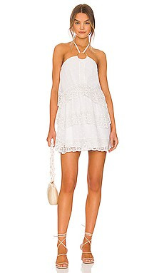 Tularosa Penelope Mini Dress in White from Revolve.com | Revolve Clothing (Global)