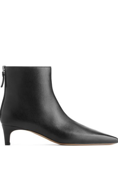 Mid Heel Ankle Boots | H&M (UK, MY, IN, SG, PH, TW, HK)