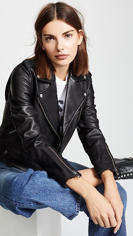 Baya Leather Jacket | Shopbop