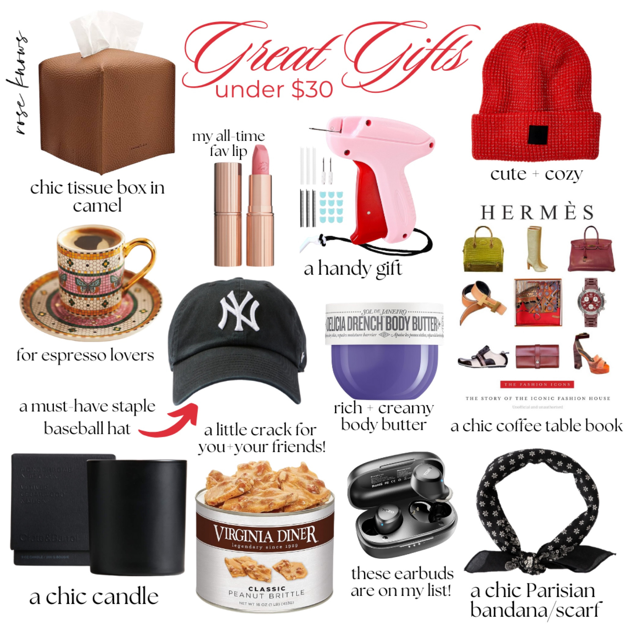 Cute gifts under $30 for friends,  grab bag or stocking stuffers 
🎁🎁🎁🎁🎁🎁🎁🎁🎁🎁🎁🎁

#LTKFindsUnder50 #LTKGiftGuide #LTKCyberWeek