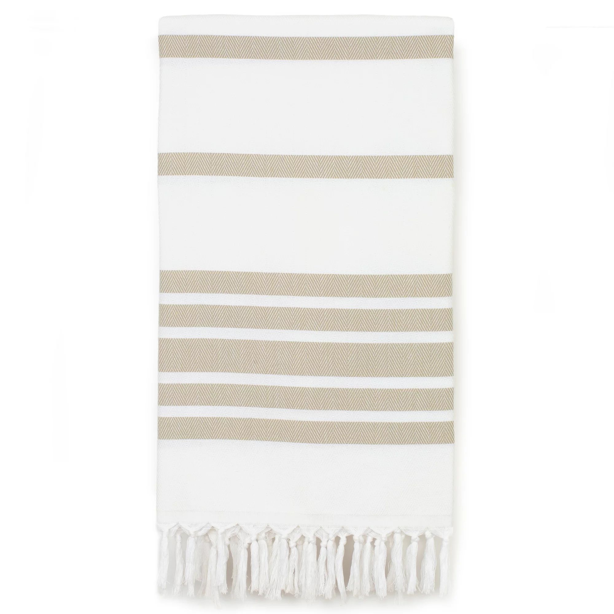 Linum Home 100% Turkish Cotton Herringbone Striped Pestemal Beach Towel | Walmart (US)