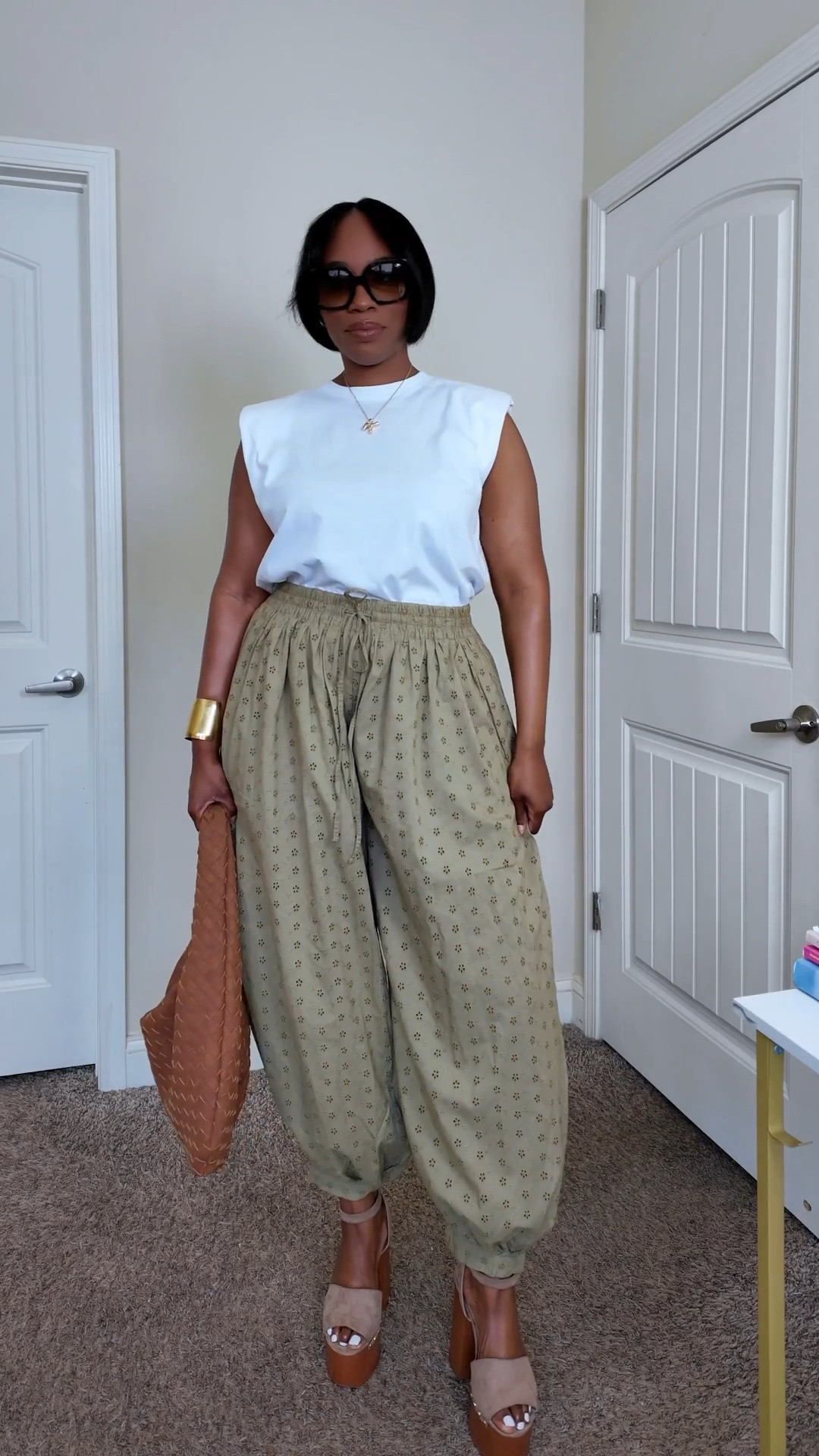 I found the perfect pants for Spring and Summer from walmart. I'm wearing a size large in the pants. I'm a 5’6 165 pounds. #springfashion #walmartfinds #springoutfits #summerouffits

#LTKootd #LTKMidsize #LTKgrwm