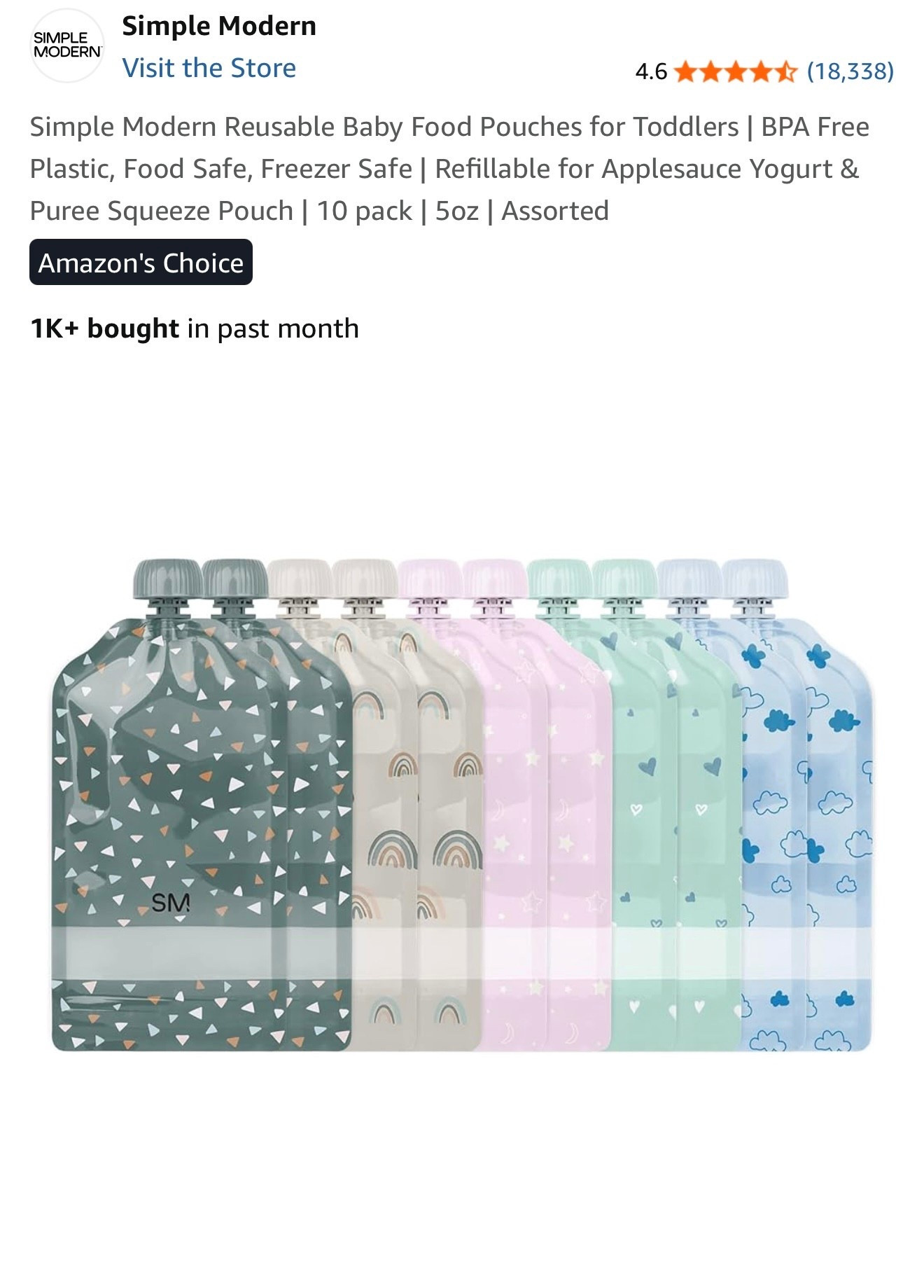 Reusable pouches so you don’t have to spend a ton of money on the little pouches from the store! #homehacks

#LTKFamily #LTKBaby #LTKBump