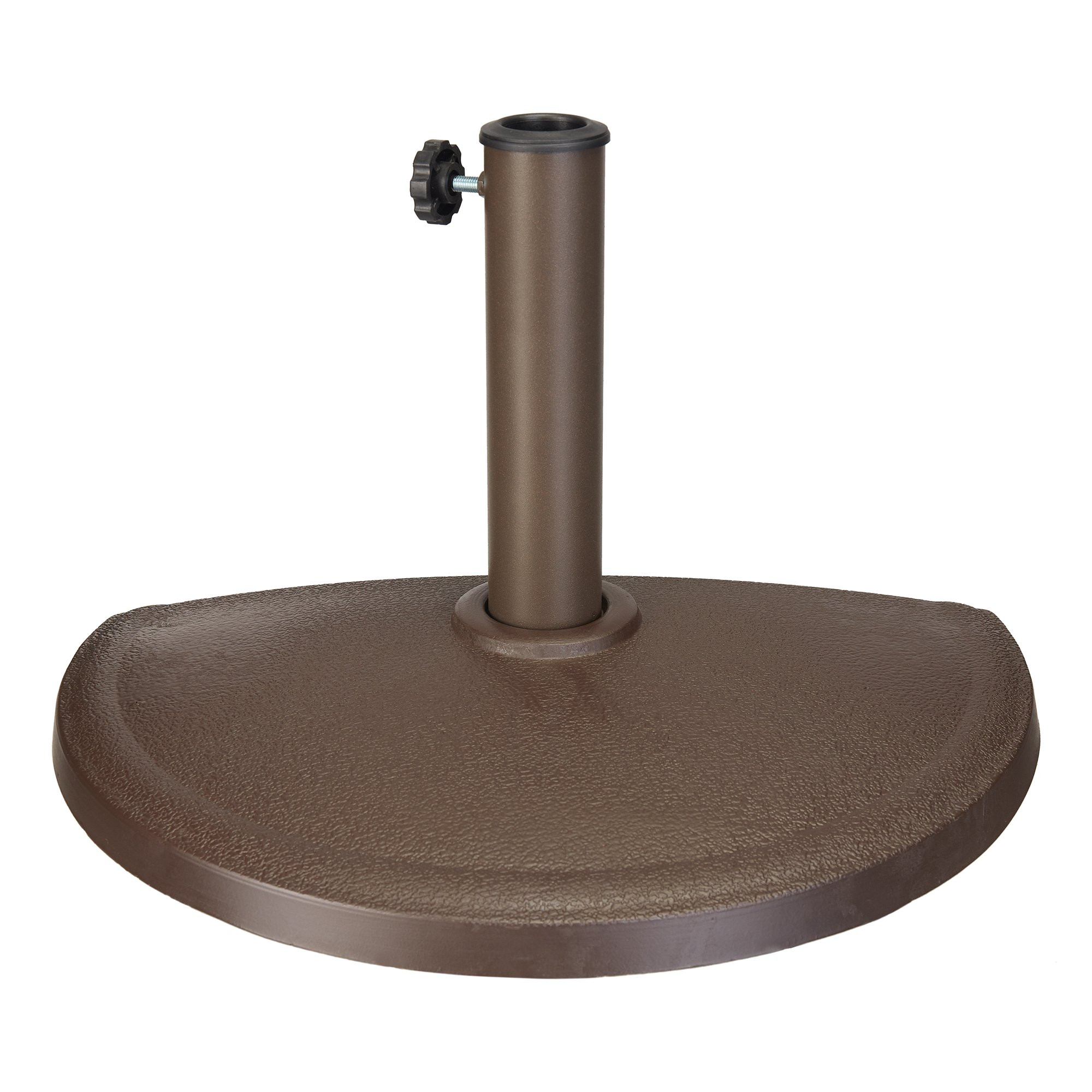 Mainstays Bronze Half-round Outdoor Umbrella Base | Walmart (US)