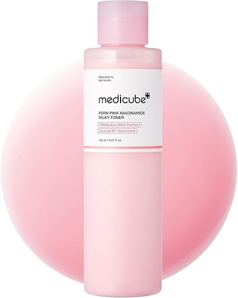 medicube PDRN Toner Salmon DNA Milky Toner | for Hydrating, Moisturizing, Soothing with Ceramide,... | Amazon (US)