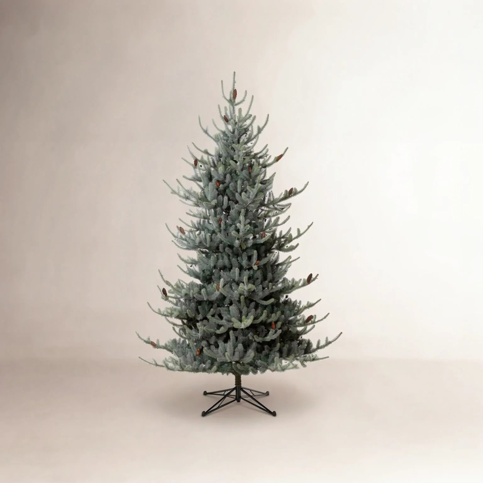 Pre-Lit Blue Spruce Fir Christmas Tree | Birch Lane