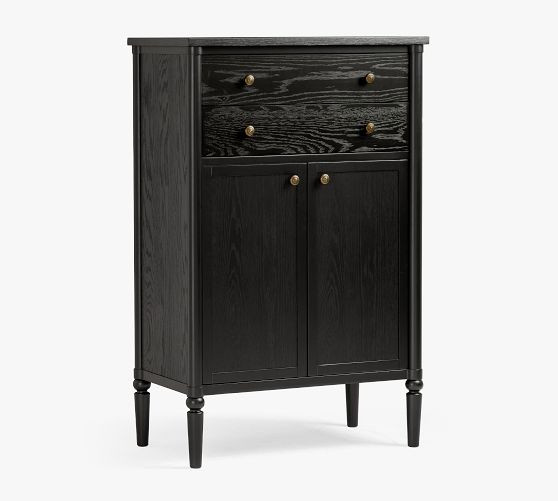 Chris Loves Julia Modern Traditional Tall 2-Drawer Dresser (33") | Pottery Barn (US)