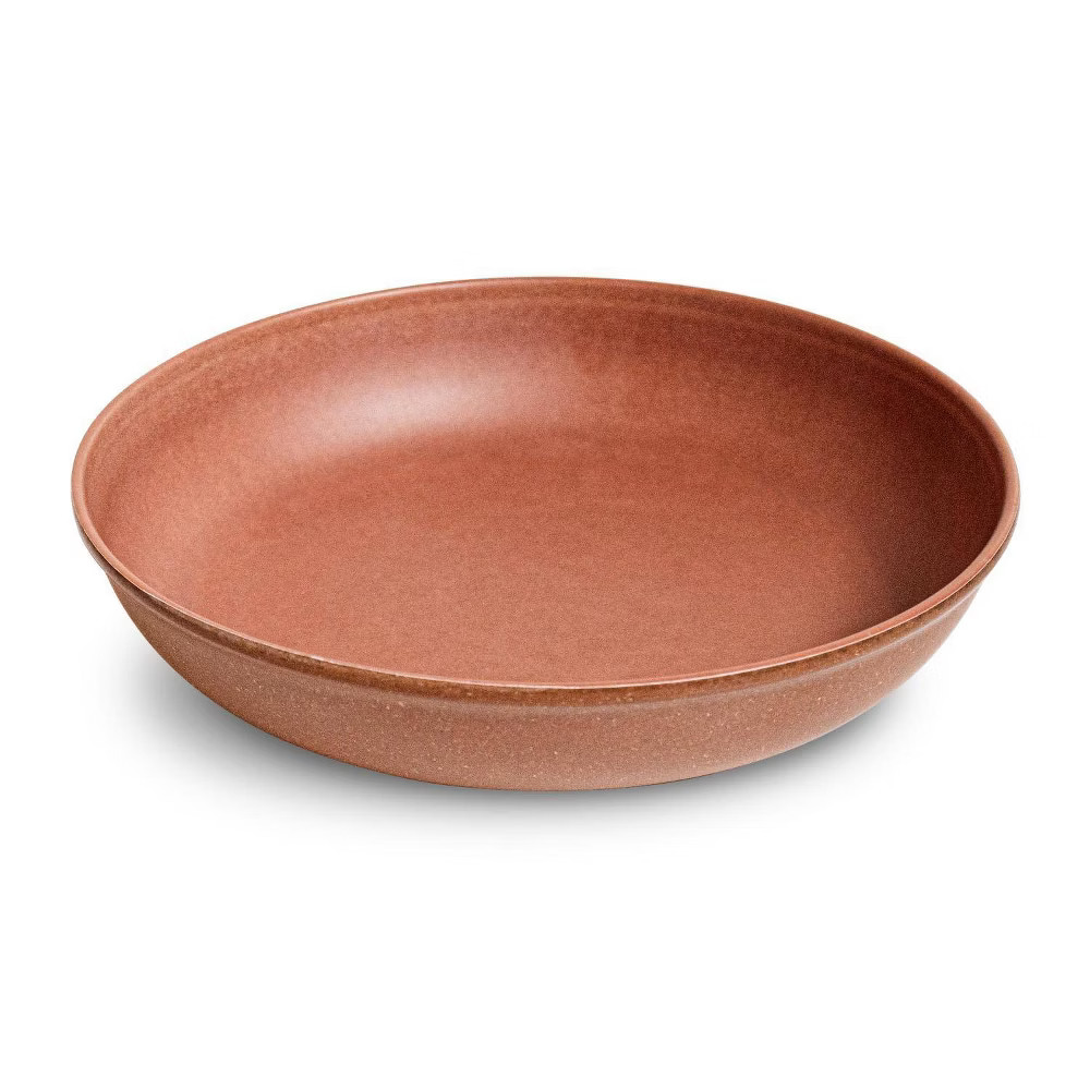 45oz Melamine and Bamboo Dinner Bowl Brown - Threshold™ | Target