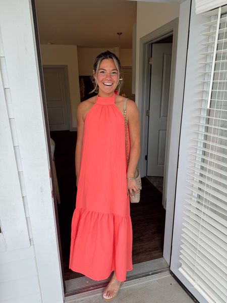 Target dress!!! This summer long dress is perfect for vacations or date nights. It’s comfortable and flowy!! Versatile and effortless choice for any summer occasion!! 

#LTKstyletip #LTKfindsunder50 #LTKwedding