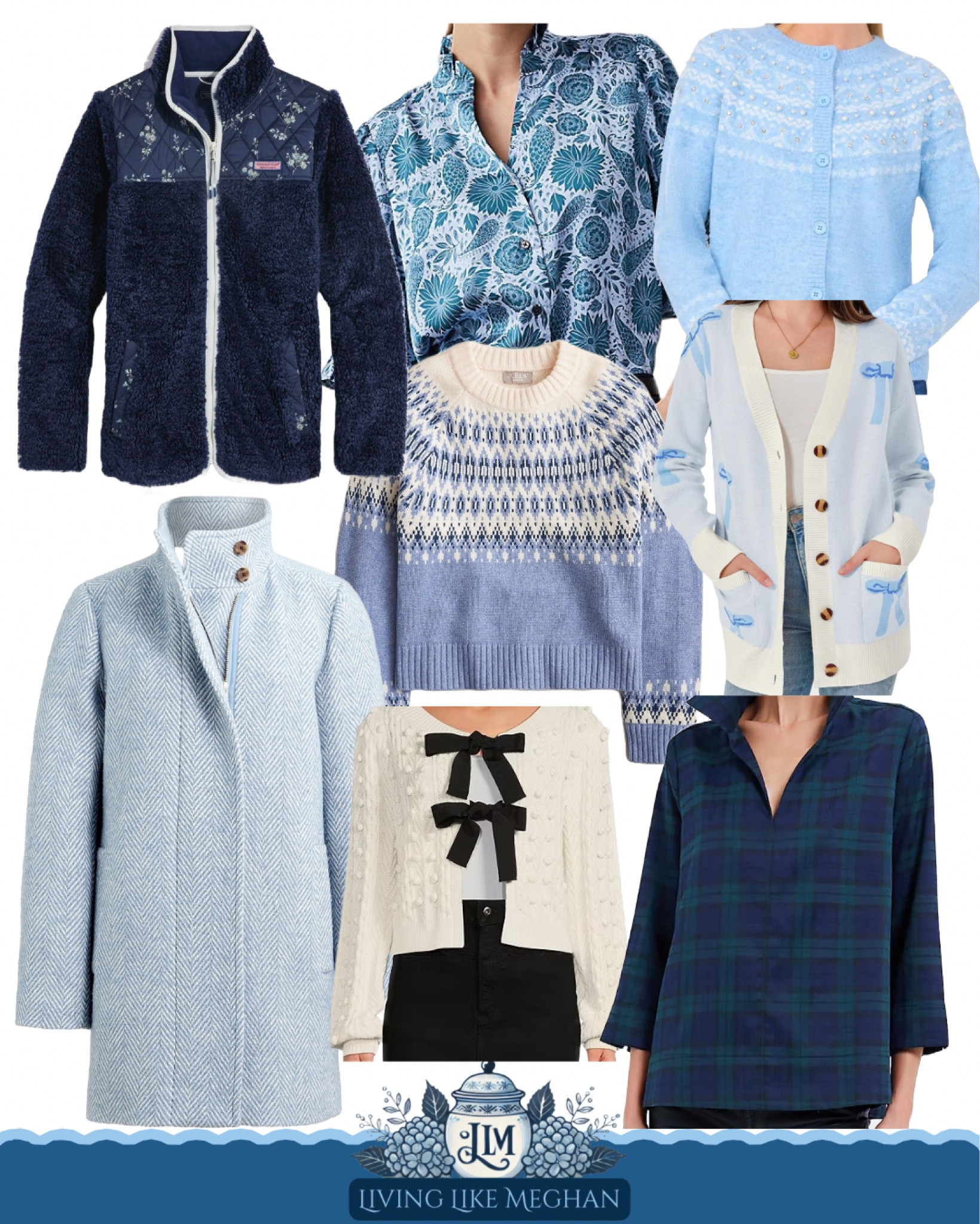 Staying warm and chic all season long with these cozy winter layers! ❄️ From classic fair isle sweaters to preppy coats, these pieces blend timeless style with cold-weather comfort. 🧣 Tap to shop my favorite wardrobe essentials for the season! 💙

cozy sweaters • preppy layers • winter outfits • classic coats • seasonal wardrobe staples • layering pieces • fair isle sweaters • LTK fashion finds • grandmillennial home decor
	•	cozy fall fashion
	•	holiday gift ideas
	•	festive outfits
	•	seasonal home styling
	•	blue and white decor
	•	winter wardrobe staples
	•	preppy style
	•	classic accessories
	•	best gifts under $50

#LTKSeasonal #LTKSaleAlert #LTKStyleTip