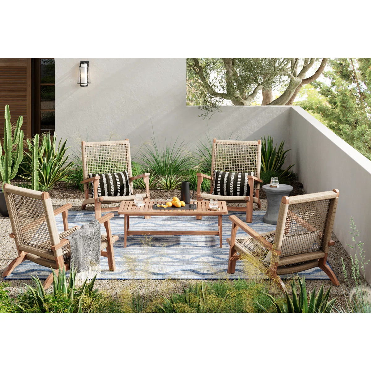 Joss & Main Kismet 5-Piece Chairs Seating Group & Reviews | Wayfair | Wayfair North America