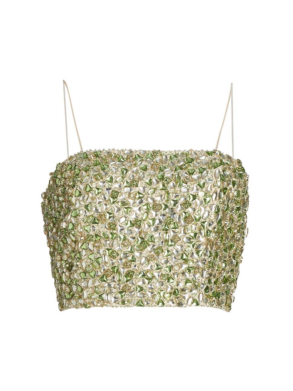 Ceresi Embellished Crop Top | Saks Fifth Avenue