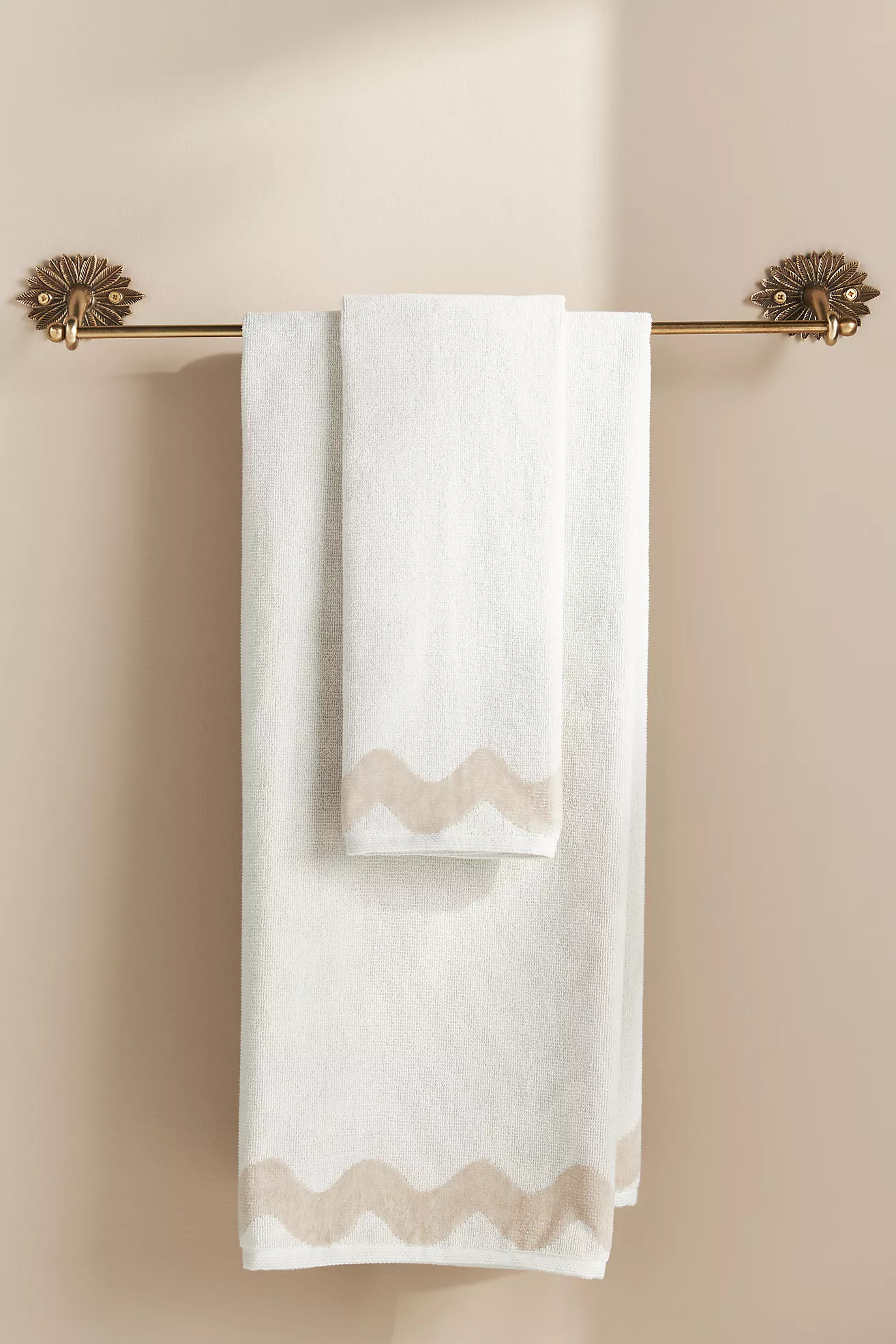 Maeve Scalloped Bath Towel Collection | Anthropologie (US)