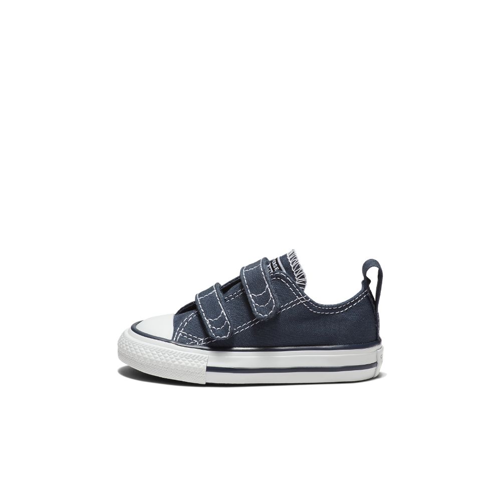 Converse Chuck Taylor All Star Hook And Loop Low Top Infants' Shoe Size 2C (Blue) | Converse (US)