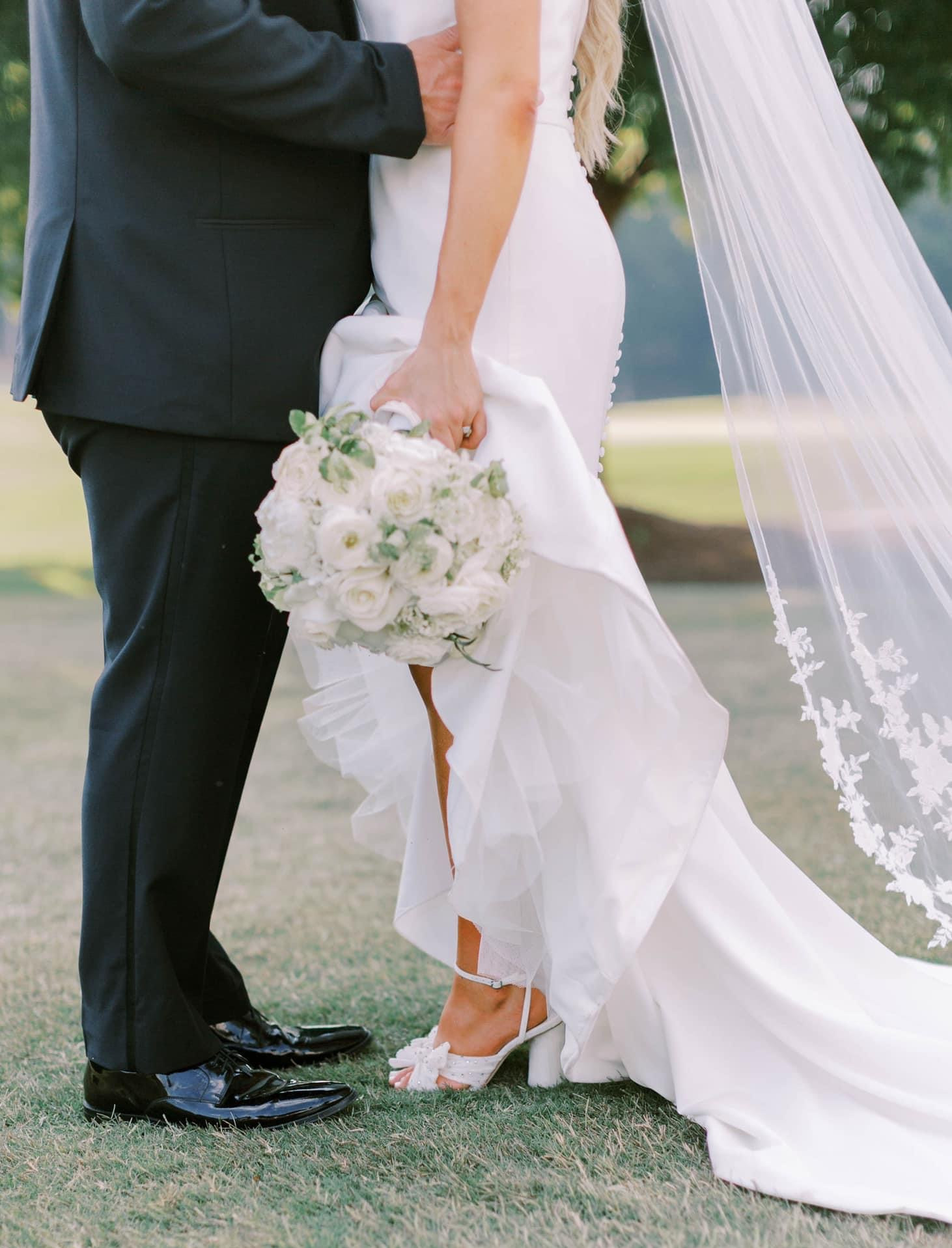 Wedding day shoes! #bridalshoes #white heels #weddingday #summerbride #2023bride #weddingheels #bride #wedding #weddingdetails #weddingday #summerheels 

#LTKwedding #LTKFind