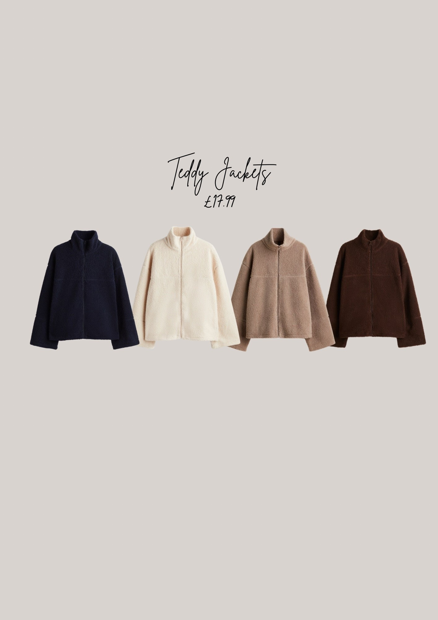 teddy jackets

Autumn | H&M

#LTKautumn #LTKuk