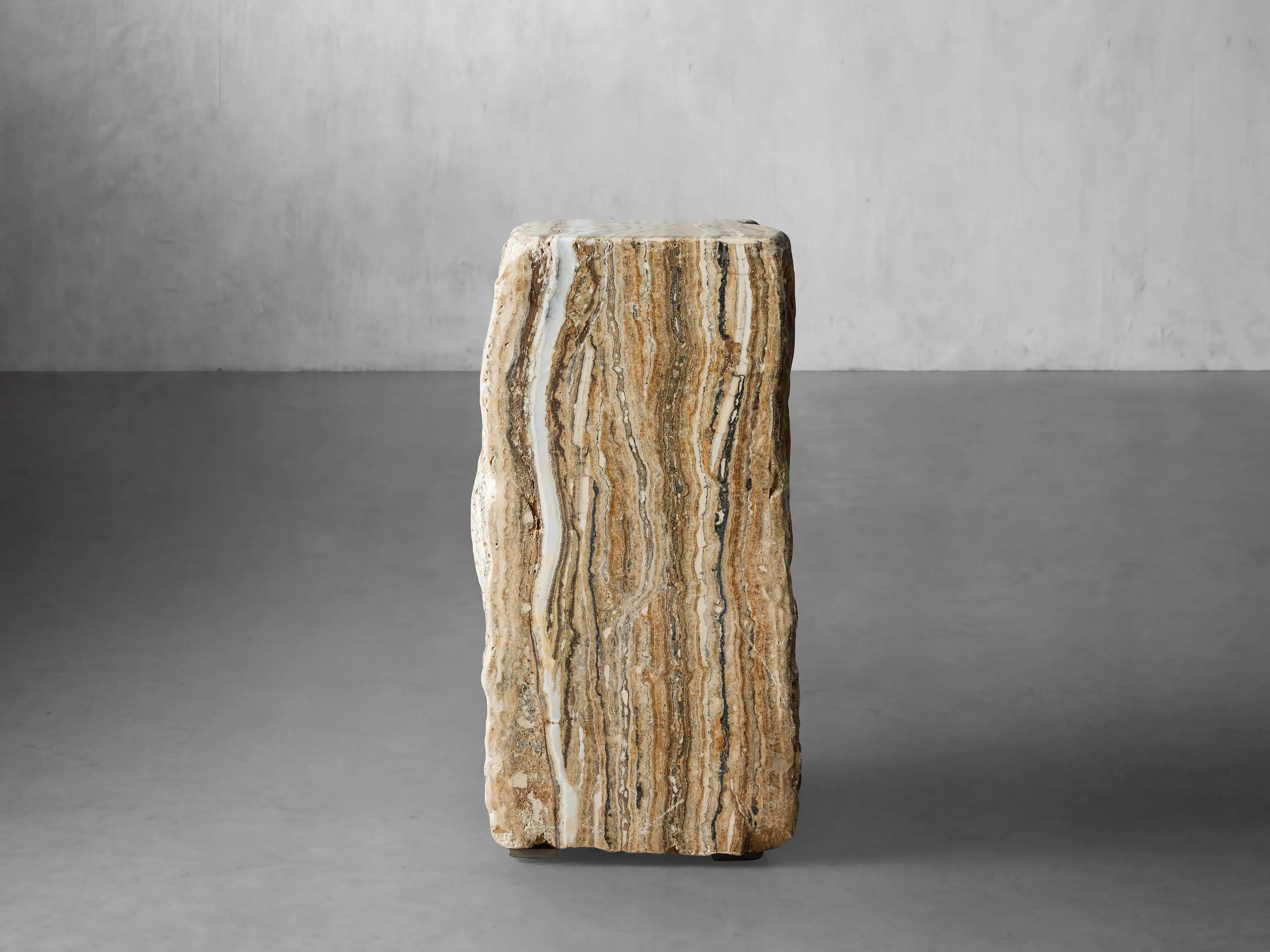 Solid Onyx Stool | Arhaus