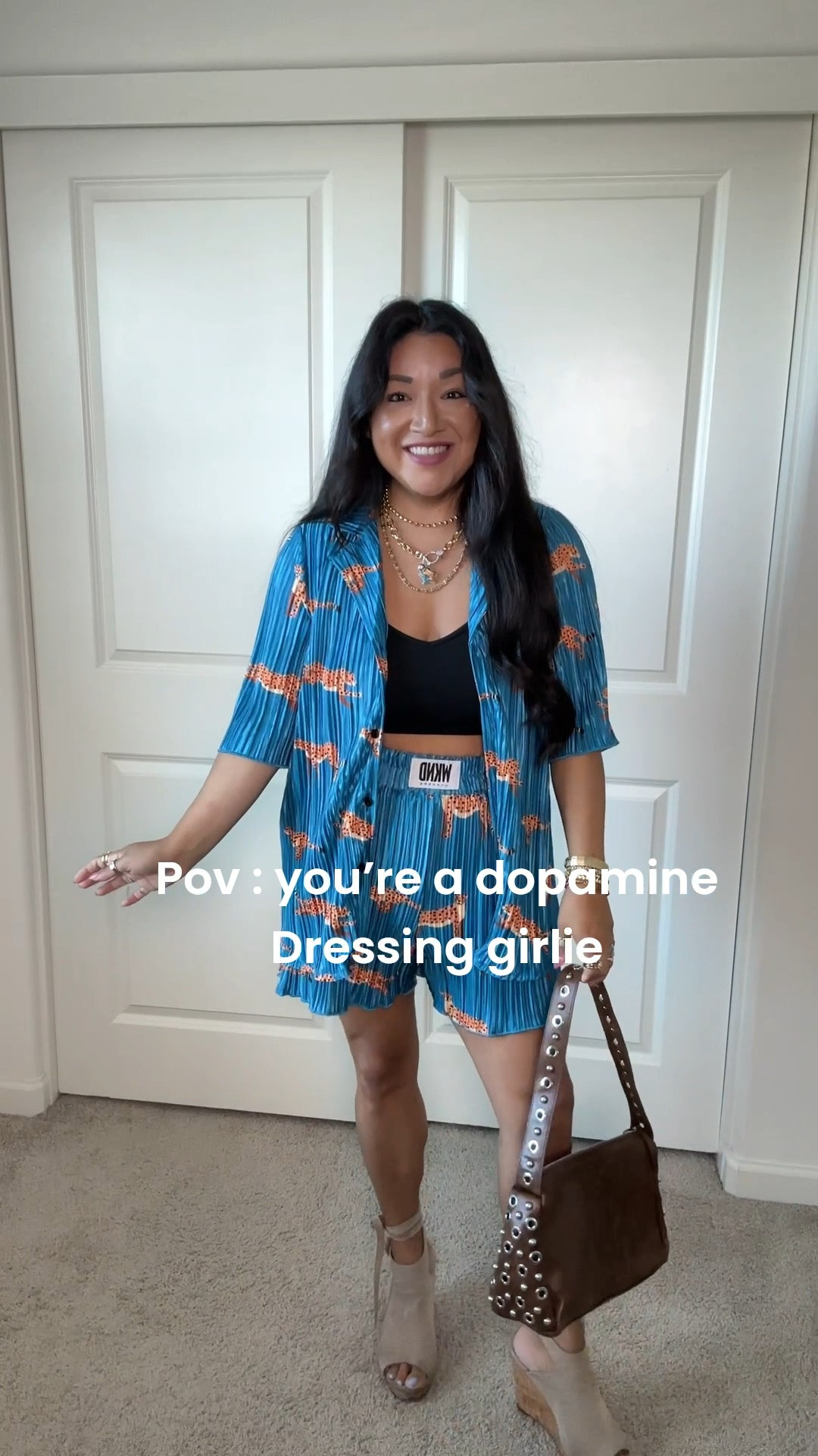 Dopamine dressing girlie ootd 

I’m wearing a size large , but could’ve size down to a medium.
Oversized fit and stretchy waist

#LTKMidsize #LTKPetite #LTKootd