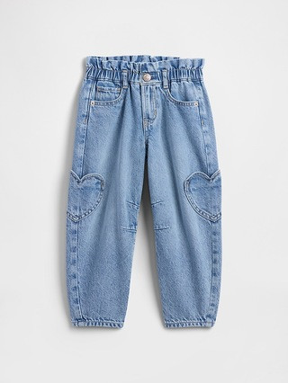 babyGap Paperbag Horseshoe Jeans | Gap Factory