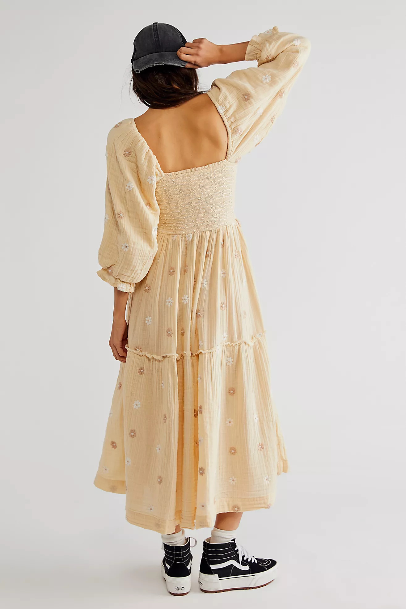 Dahlia Embroidered Maxi Dress | Free People (Global - UK&FR Excluded)