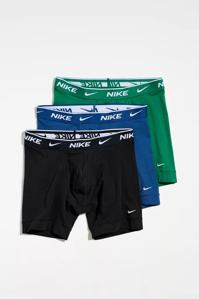 Nike Everyday Cotton Stretch Brief 3-Pack | Urban Outfitters (US and RoW)
