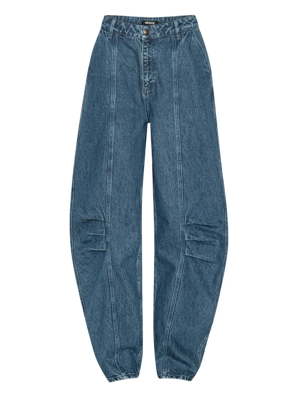 ROTATE BIRGER CHRISTENSEN denim cargo trousers - Blue | Farfetch Global
