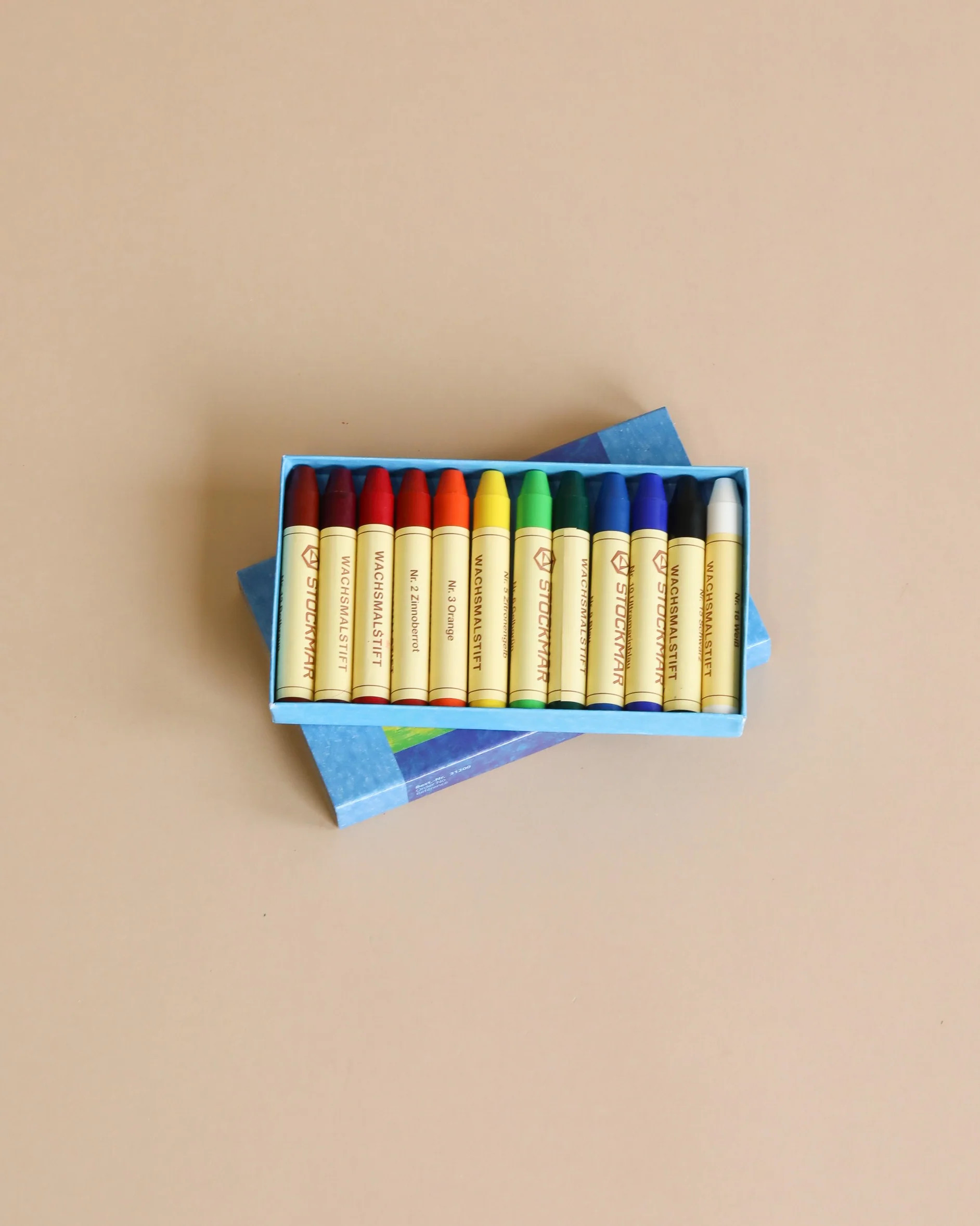 Stockmar Wax Stick Crayons Box - 12 Assorted | Odin Parker