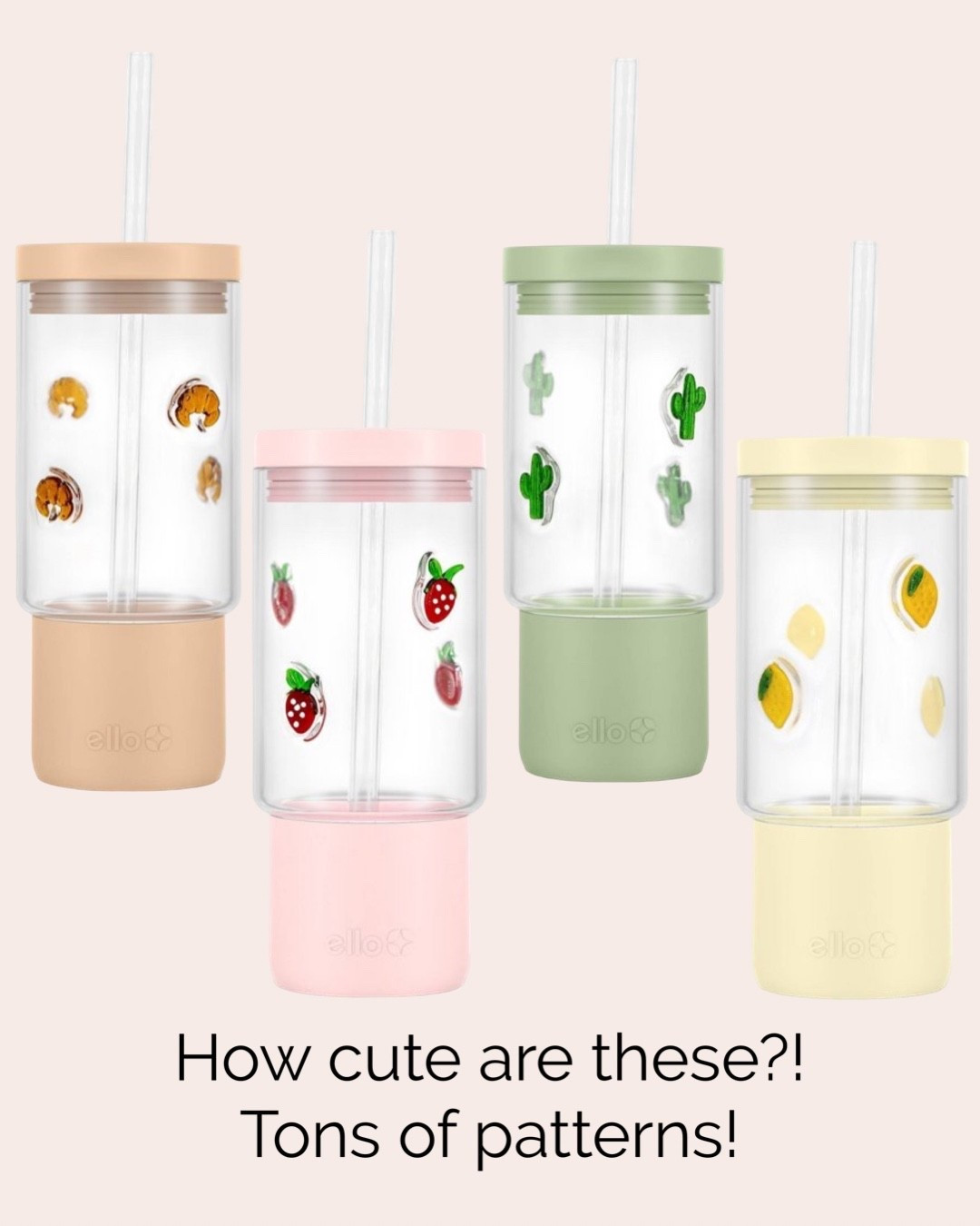 Obsessed with these new glass tumblers! 

#LTKmomlife #LTKmorningroutine #LTKHome