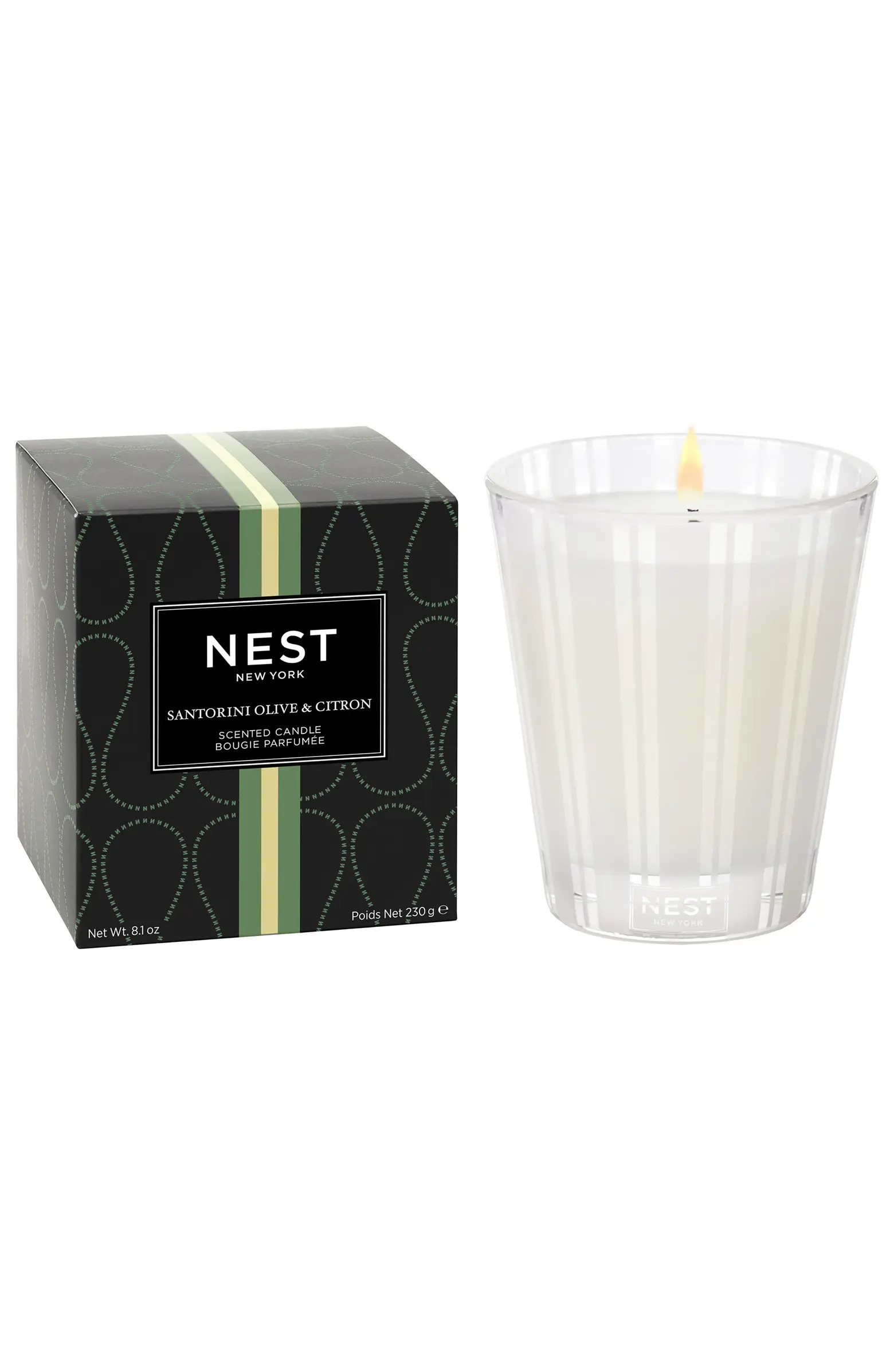 Santorini Olive & Citron Scented Candle | Nordstrom