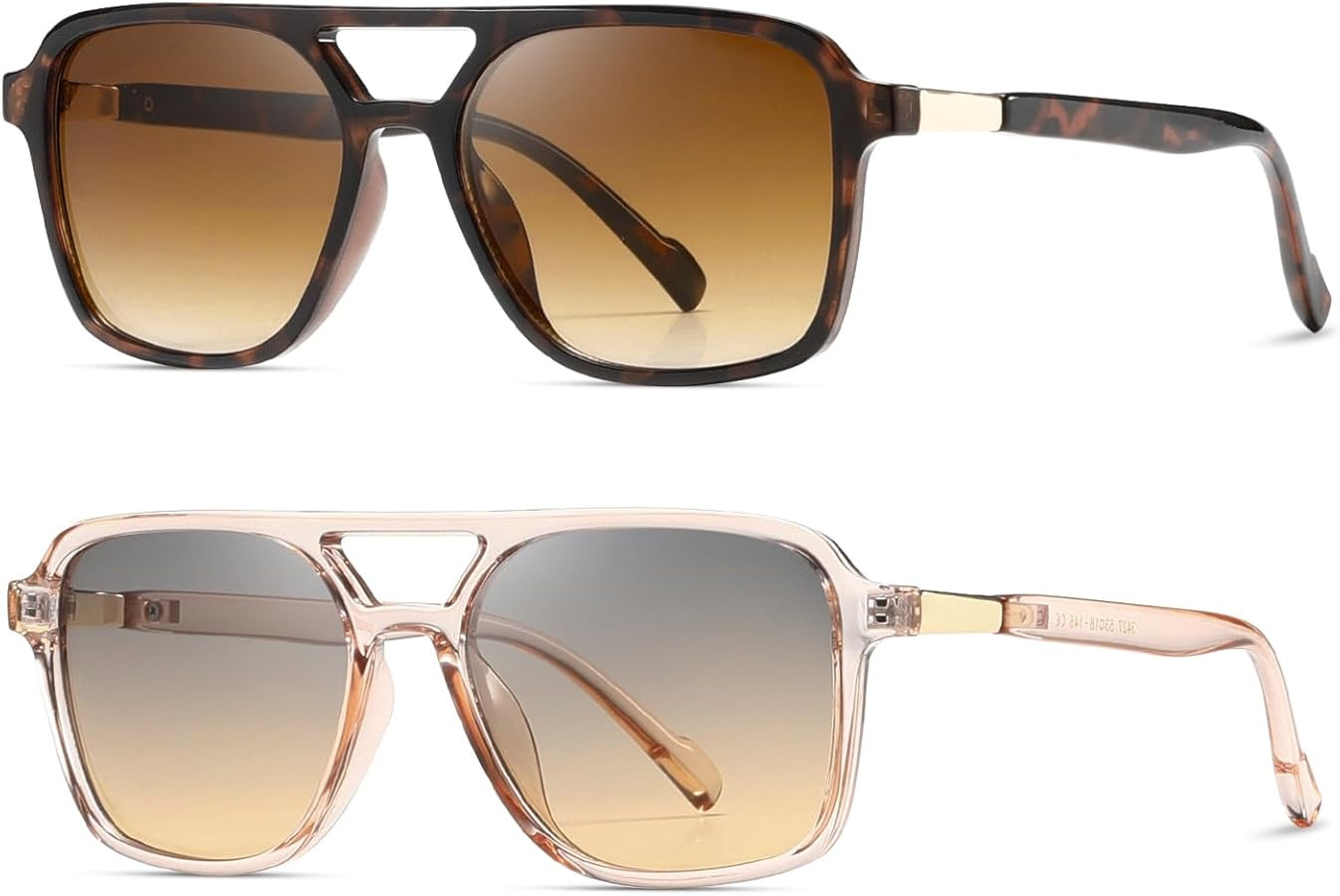 kimorn Sunglasses Womens Men Trendy Retro Sun Glasses Rectangle Frame Shades K1649 | Amazon (US)