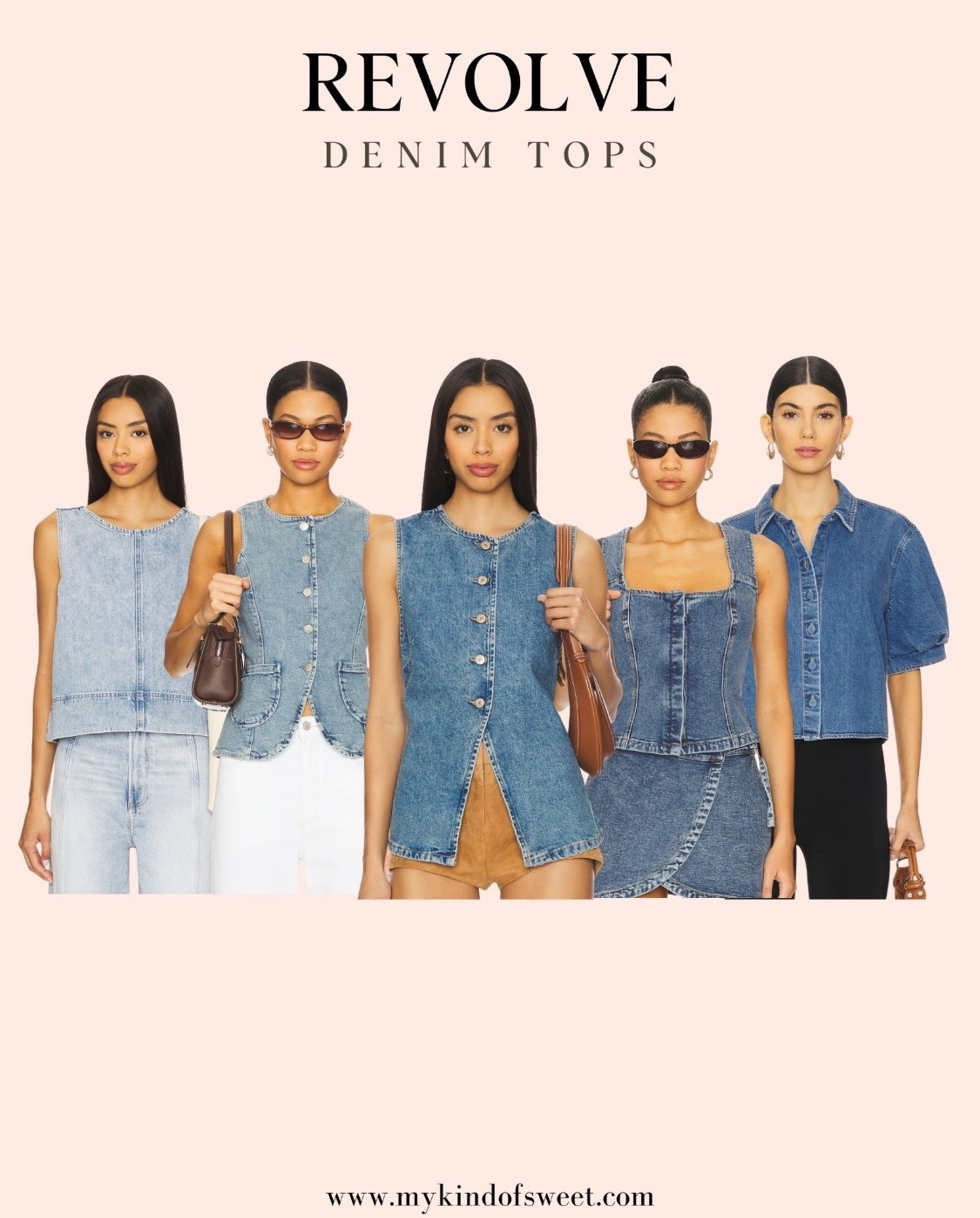  I love these denim tops from Revolve. So perfect for summer.

#LTKOver40 #LTKSeasonal #LTKStyleTip