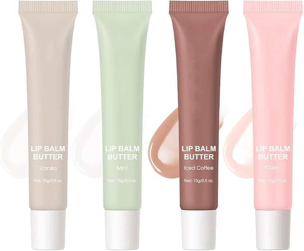Summer Butter Lip Balm, Moisturizing Hydrating Natural Lip Care, Soothes & Softens Dry Lips (4 Co... | Amazon (CA)