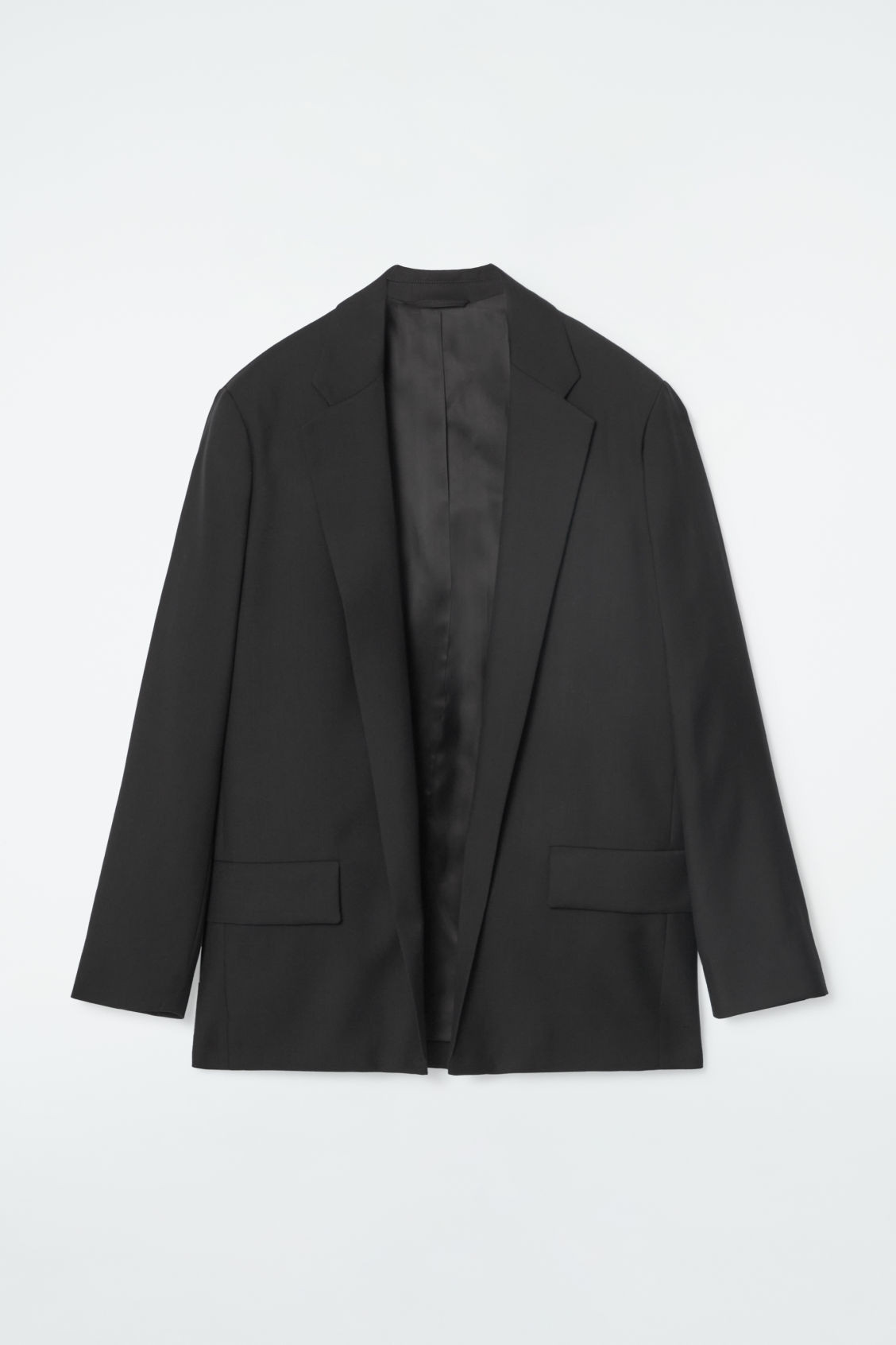 REGULAR SINGLE-BREASTED WOOL BLAZER | COS (US)