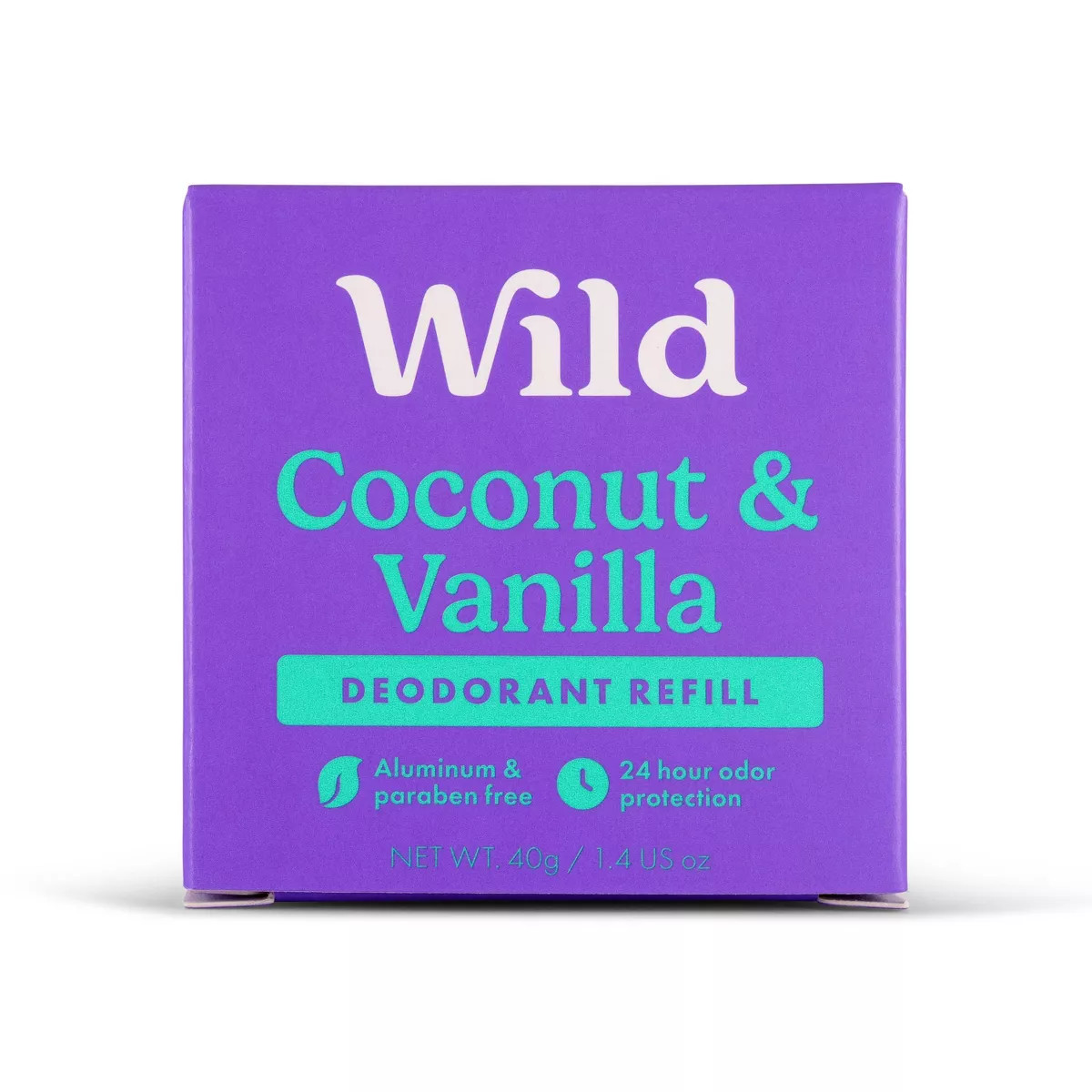 Wild Cosmetics - Coconut & Vanilla - Aluminum Free Deodorant Refill - 1.4oz | Target