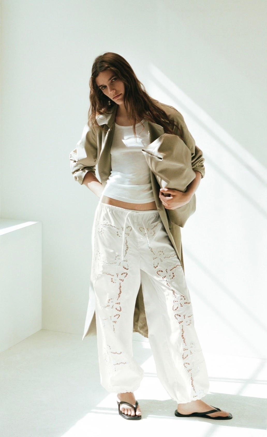 BRODERIE ANGLAISE BALLOON TROUSERS

#LTKSeasonal #LTKTravel #LTKWorkwear