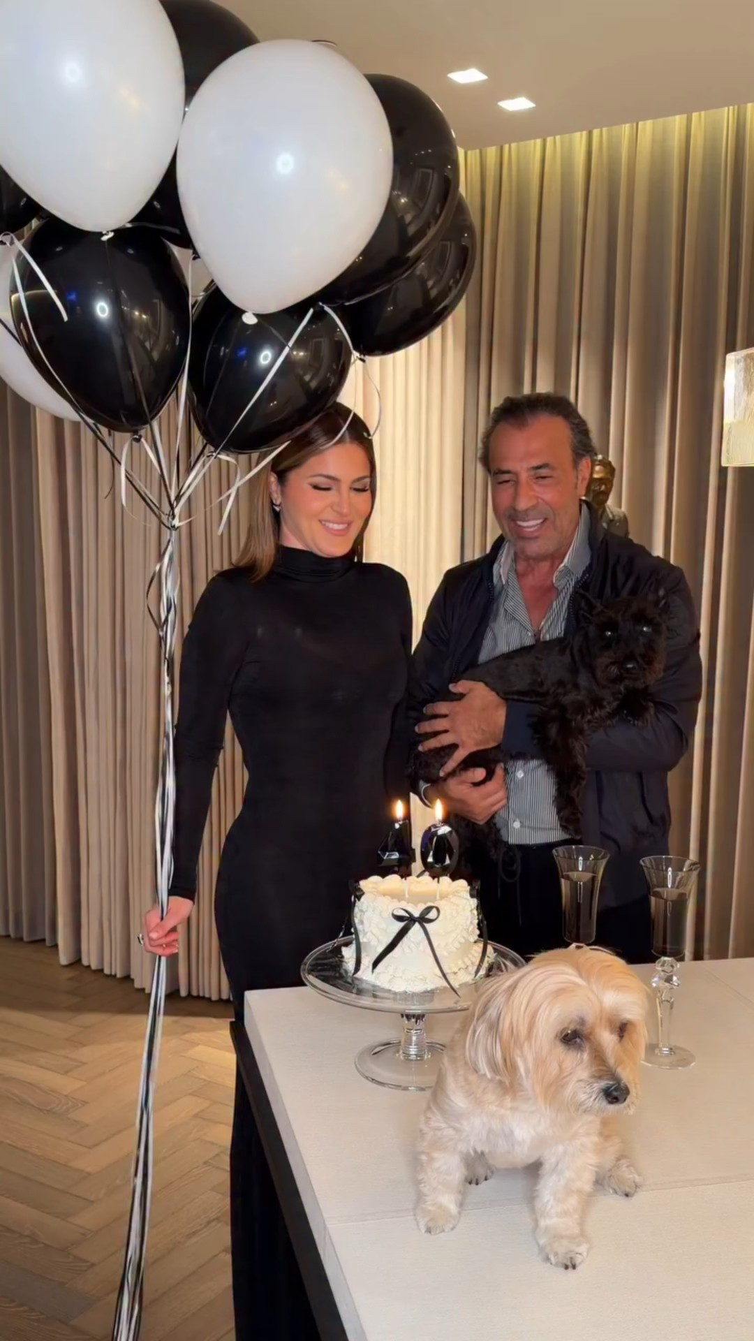 Every year it’s the same video , same spot, same wish!! year after year I wish for more and more time with you 🩷 so grateful for every second on this earth with my cute little family. 🐶 🐶 👩🏻‍❤️‍👨🏻

Wore a black maxi dress this time — sleek, simple, and still chic!

#LTKHoliday #LTKStyleTip #LTKParties