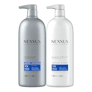 Nexxus Shampoo and Conditioner Therappe Humectress 2 Count for Dry Hair Silicone-Free, Moisturizi... | Amazon (US)