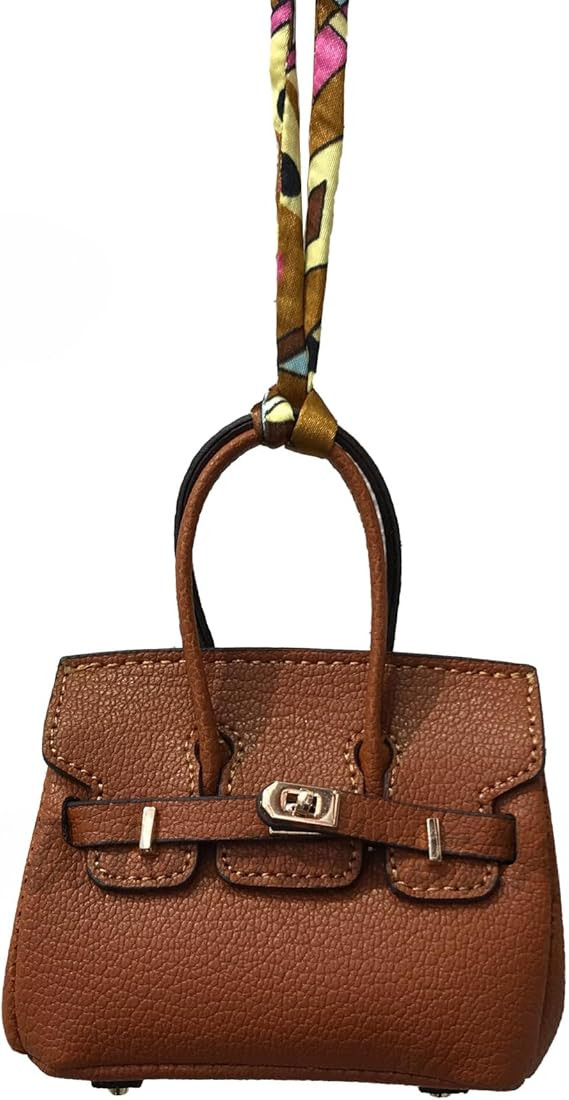 Y2k Accessories Cute Keychains for Women Vegan Leather Bag Charms Purse Charms for Handbags Prepp... | Amazon (US)