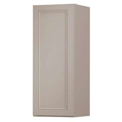 Diamond NOW Wintucket 12-in W x 30-in H x 12-in D Cloud Gray Door Wall Fully Assembled Stock Cabi... | Lowe's
