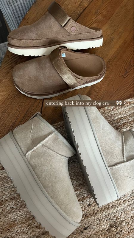 Never thought I’d say this but WOW I LOVE THESE! 👀🙈 so perfect for fall! 

Clogs / Uggs / boots / high top / cozy / neutrals / soft 

#LTKFind #LTKSeasonal #LTKshoecrush