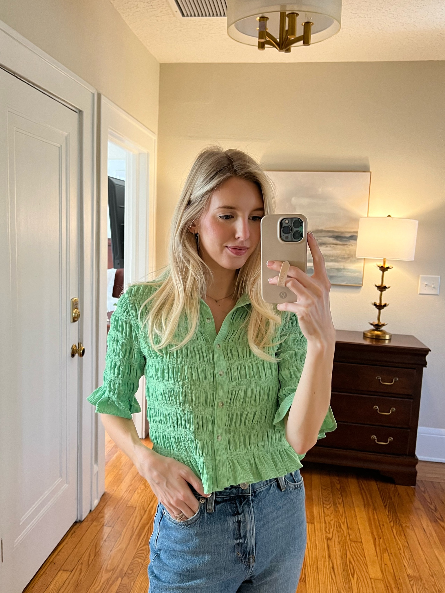 Cute little day top from Anthro

#LTKfindsunder100 #LTKSeasonal #LTKSpringSale