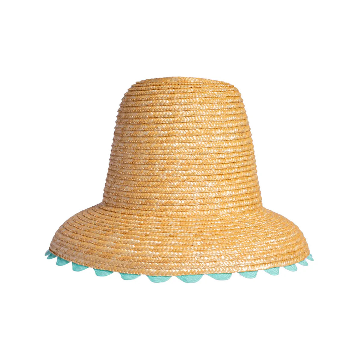 Wavy Hat in Aqua | Over The Moon