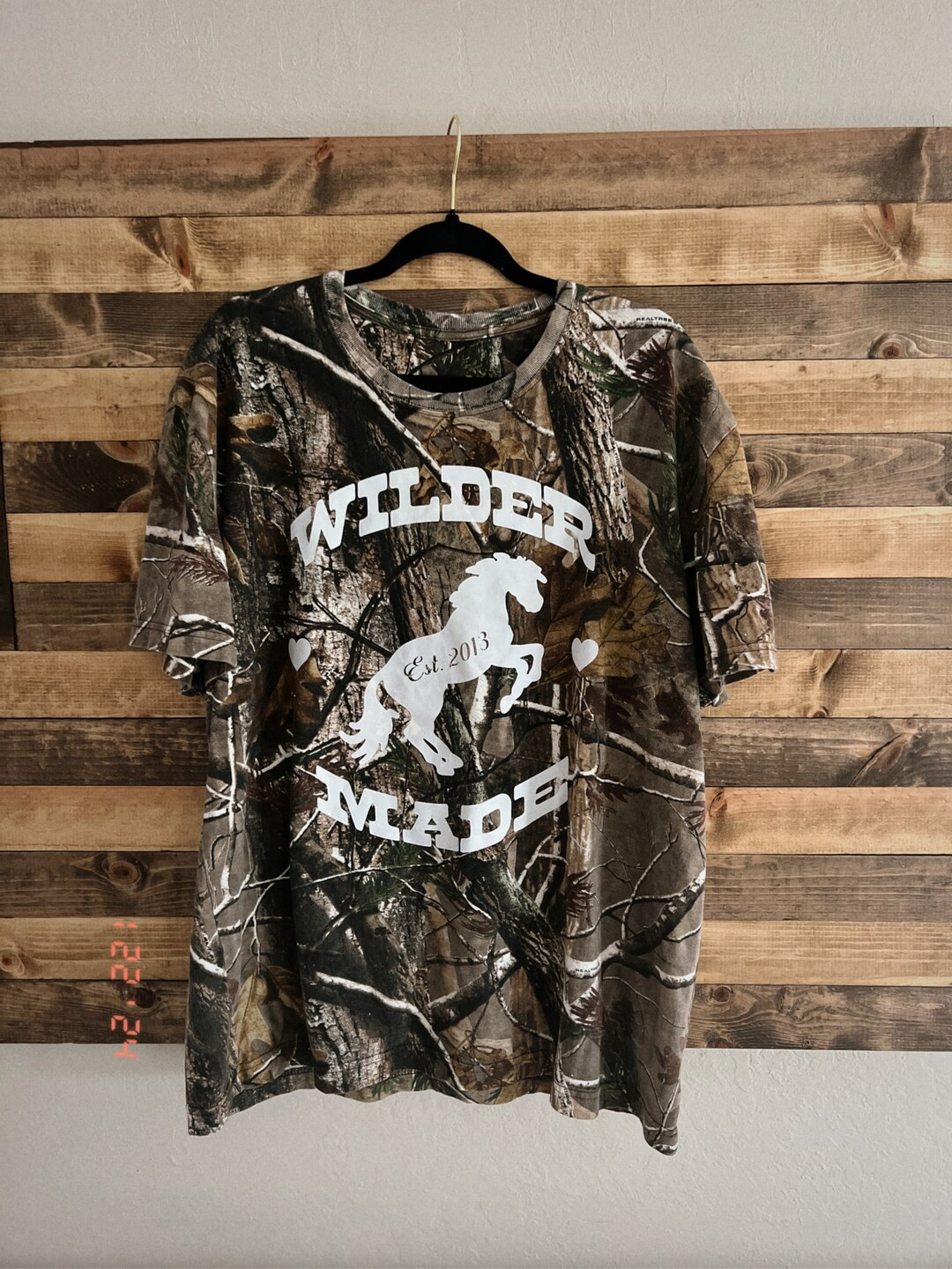 Wilder Made Camo Tee - Etsy | Etsy (US)