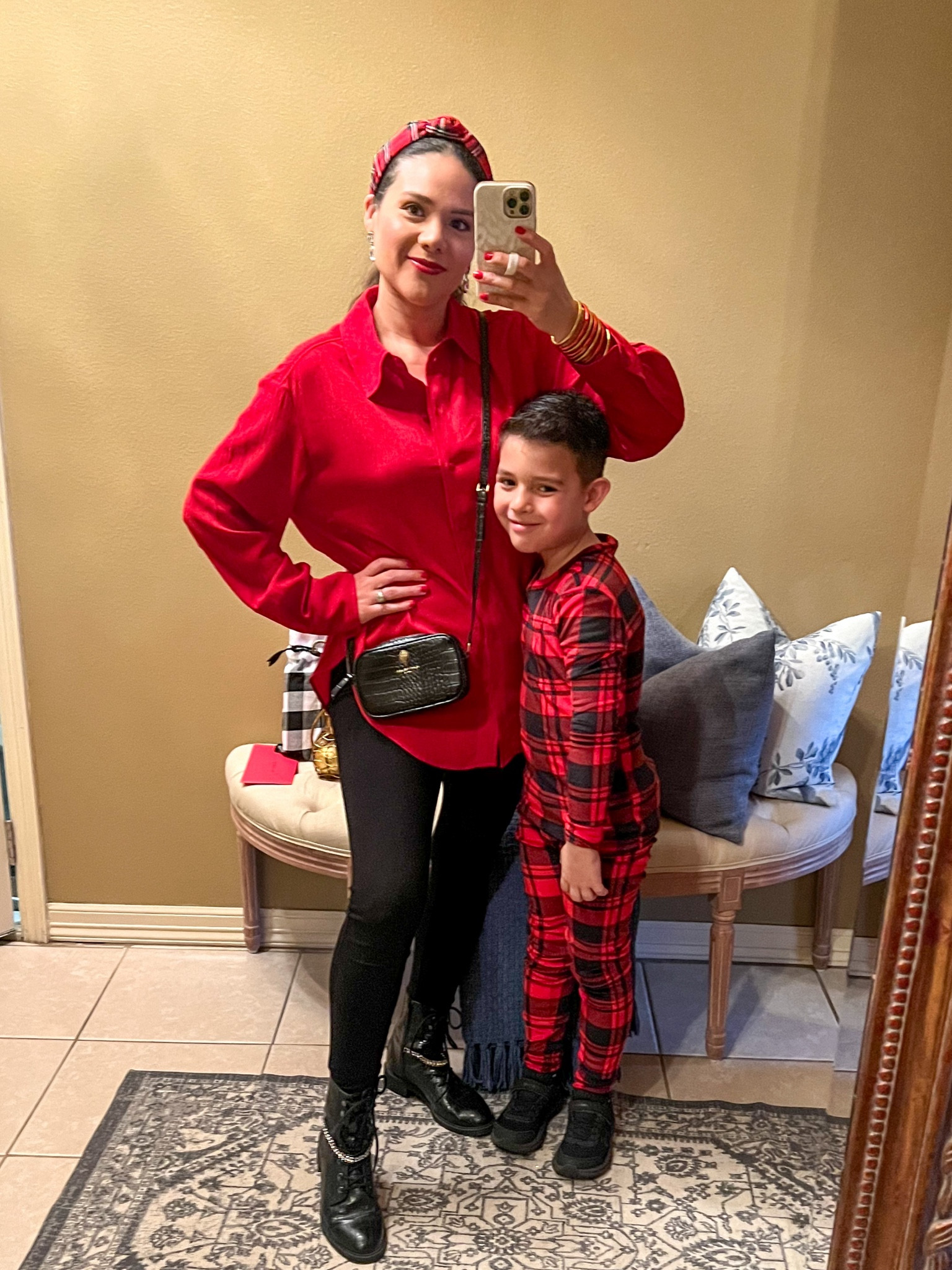 Kids Christmas pajamas SALE
Target finds
Children’s pjs
Cozy
Plaid
Red
Black
Red crinkled over size shirt H&M
Holidays
Outfit
School Christmas program
Budhagirl
Bangles
Bracelets 
Gold
Gift idea


#LTKkids #LTKsalealert #LTKHoliday