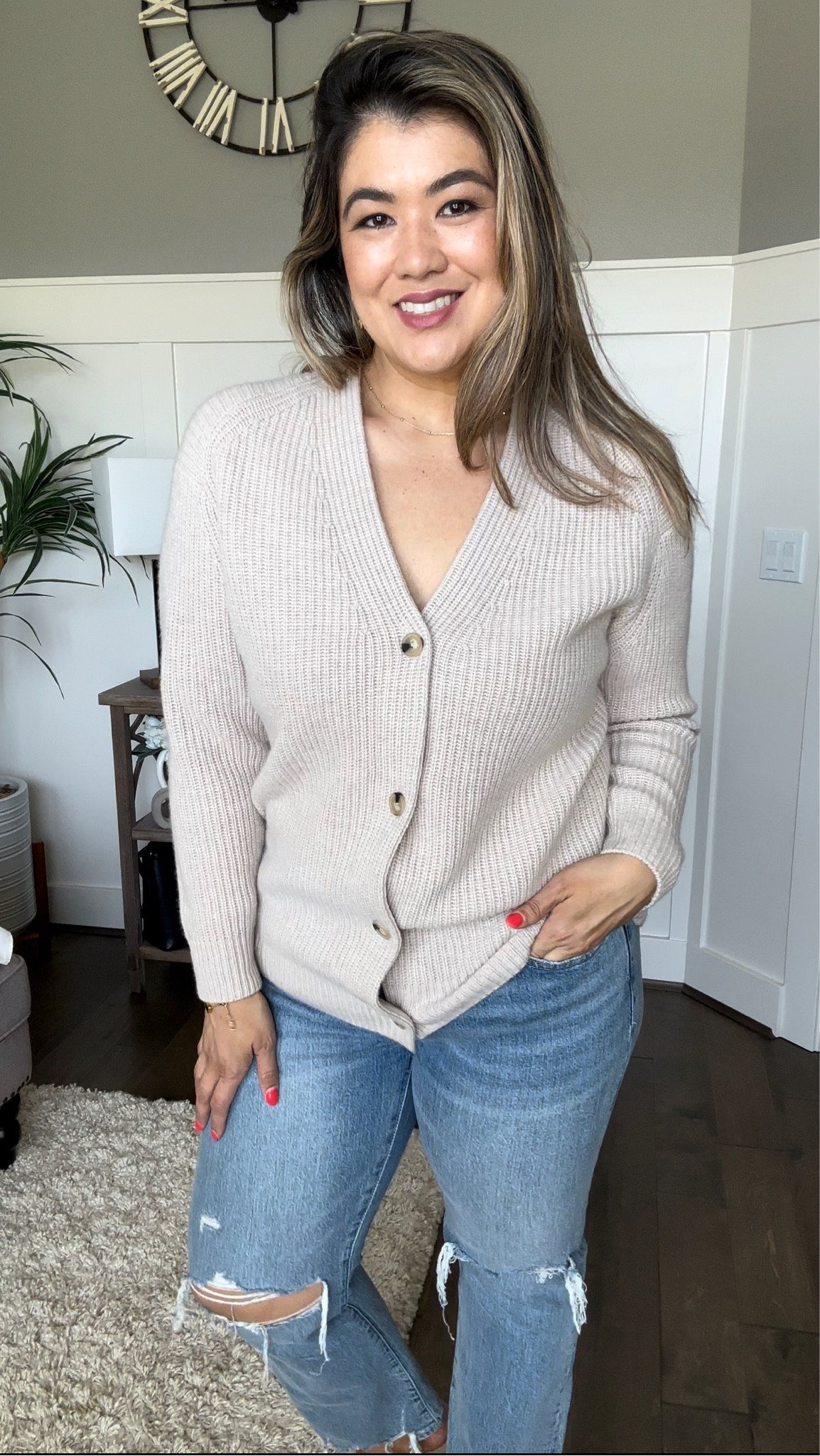 Nordstrom signature clearance cashmere cardigan