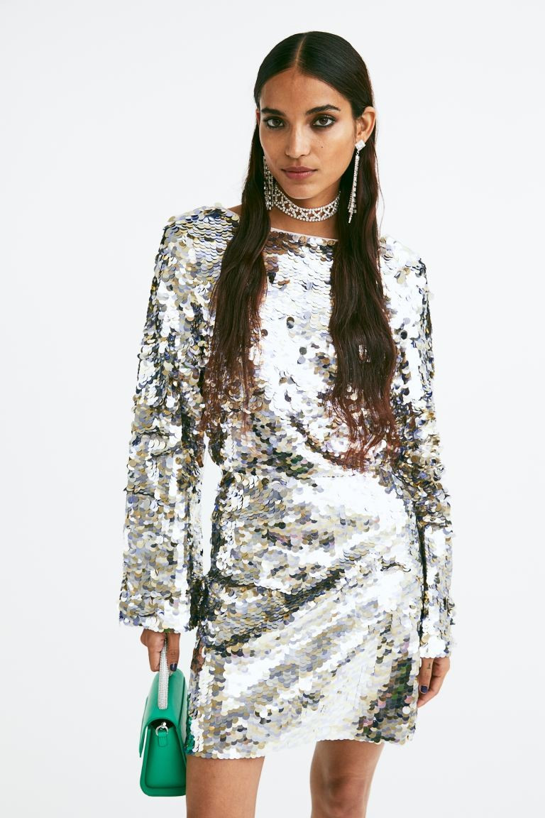 Sequined skirt | H&M (UK, MY, IN, SG, PH, TW, HK)