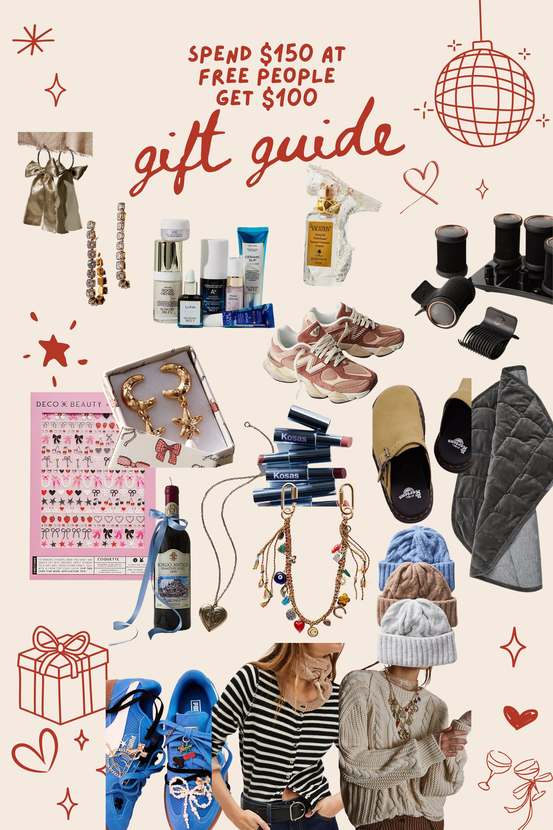 #FreePeople gift guide for their sale of the year!  

 #LTKGiftGuide #LTKHoliday #LTKSaleAlert
