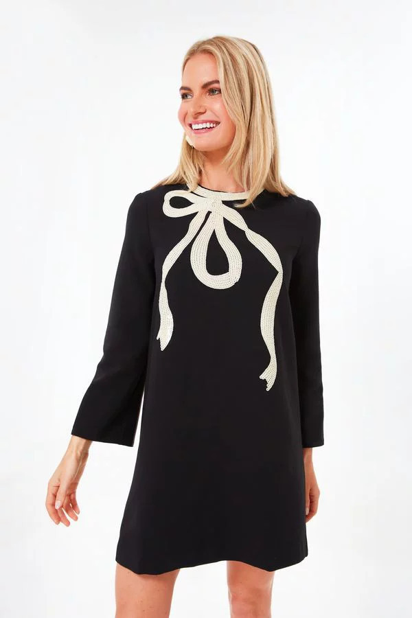 Black Bow Mini Jamie Dress | Tuckernuck (US)
