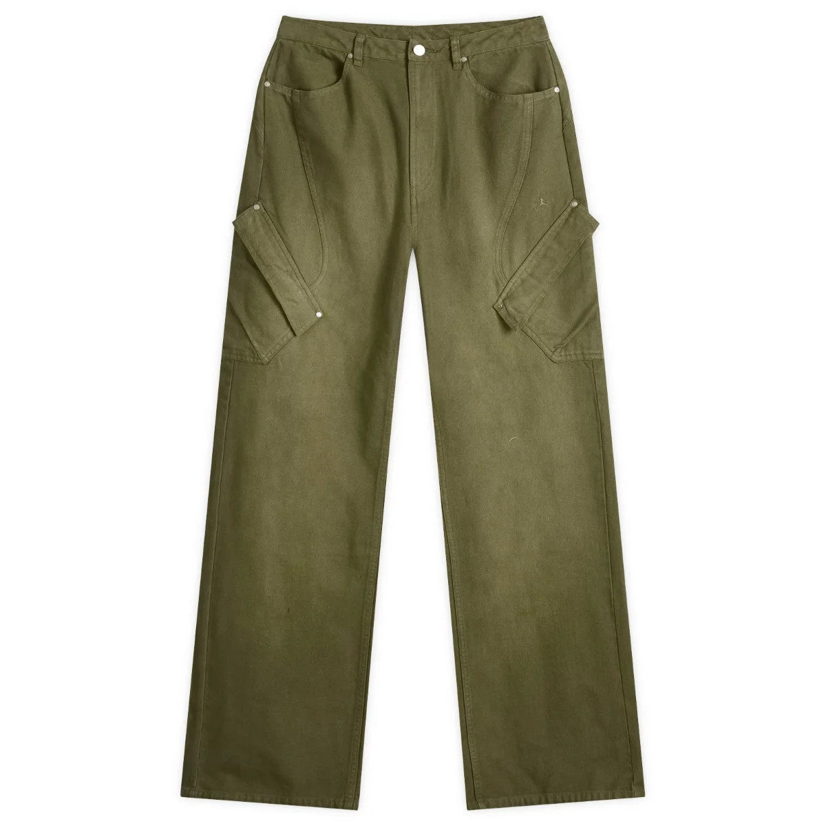 Air Jordan Women's x Travis Scott Cargo Pants in Cargo Khaki, Size UK 0 | END. Clothing