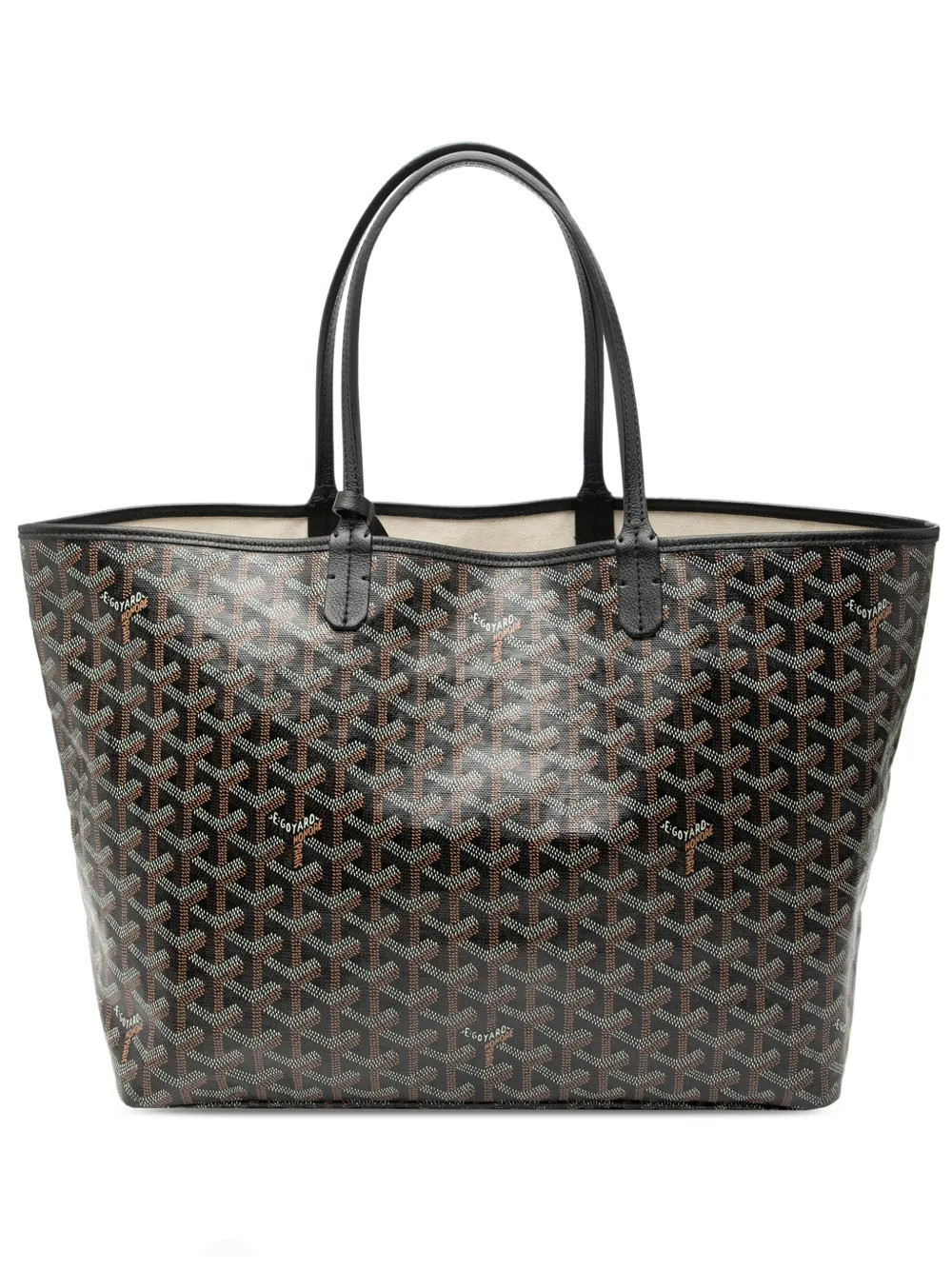 Goyard Pre-Owned 2018 Goyardine Saint Louis PM tote bag - Black | Farfetch Global